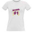 Women's T-shirt with your choice of photos, notes, white