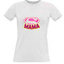 Women's T-shirt with your choice of photos, notes, white