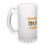 Frosted glass beer mug (500 ml)