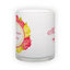 Frosted glass mug (300 ml)