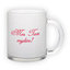 Frosted glass mug (300 ml)