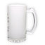Frosted glass beer mug (500 ml)