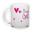 Frosted glass mug (300 ml)
