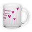 Frosted glass mug (300 ml)