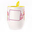 A cup with a spoon. Yellow (250 ml)