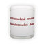 Frosted glass mug (300 ml)