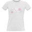 Women's T-shirt with your choice of photos, notes, white