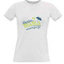 Women's T-shirt with your choice of photos, notes, white