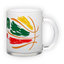 Frosted glass mug (300 ml)