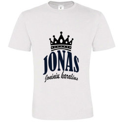 T -shirts with your photo, notes, white