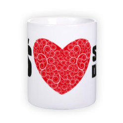 Standard white mug (300 ml)
