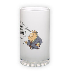 Matinio stiklo bokalas (500 ml)