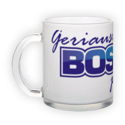 Frosted glass mug (300 ml)