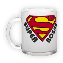 Frosted glass mug (300 ml)