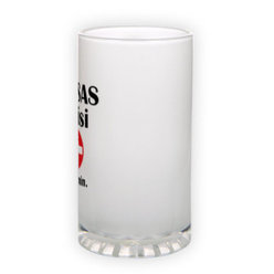 Matinio stiklo bokalas (500 ml)