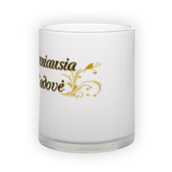 Matinio stiklo puodelis (300 ml)