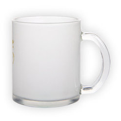 Matinio stiklo puodelis (300 ml)