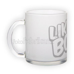 Frosted glass mug (300 ml)