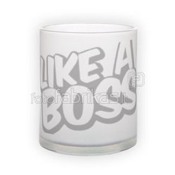 Frosted glass mug (300 ml)