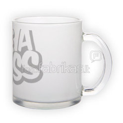 Frosted glass mug (300 ml)
