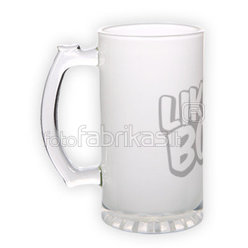 Matinio stiklo bokalas (500 ml)