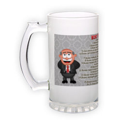 Matinio stiklo bokalas (500 ml)