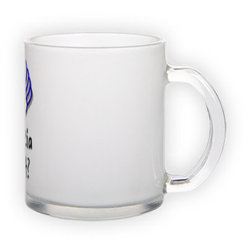 Frosted glass mug (300 ml)