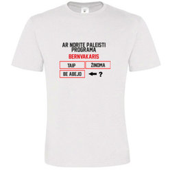 T -shirts with your photo, notes, white