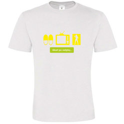 T -shirts with your photo, notes, white