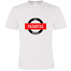 T -shirts with your photo, notes, white