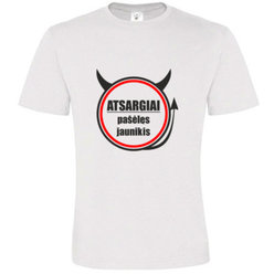 T -shirts with your photo, notes, white