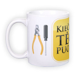 Standard white mug (300 ml)