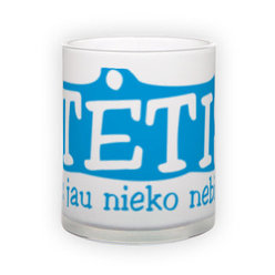 Matinio stiklo puodelis (300 ml)