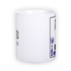 Standartinis baltas puodelis (300 ml)