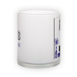 Matinio stiklo puodelis (300 ml)
