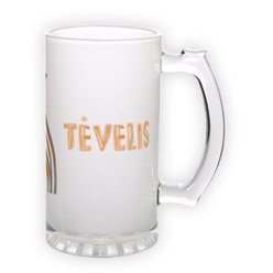 Matinio stiklo bokalas (500 ml)