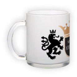 Frosted glass mug (300 ml)
