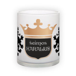 Frosted glass mug (300 ml)