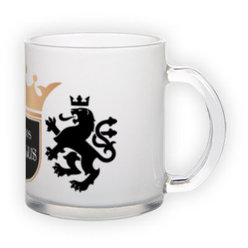 Frosted glass mug (300 ml)