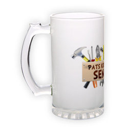 Matinio stiklo bokalas (500 ml)