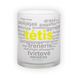 Frosted glass mug (300 ml)