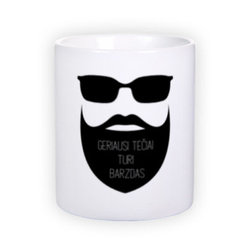 Standard white mug (300 ml)