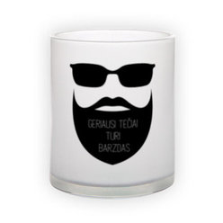 Frosted glass mug (300 ml)