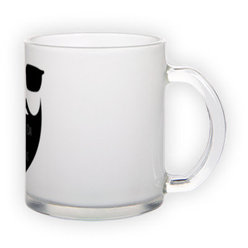 Frosted glass mug (300 ml)