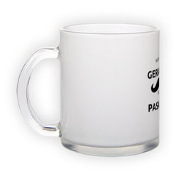 Matinio stiklo puodelis (300 ml)