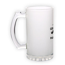 Matinio stiklo bokalas (500 ml)