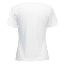 Women's T-shirt with your choice of photos, notes, white