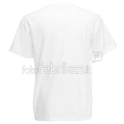 Vyriški marškinėliai su Jūsų nuotrauka, užrašu, balti