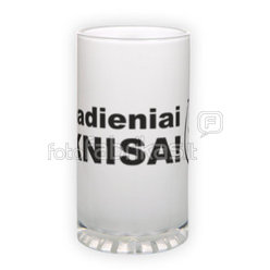 Matinio stiklo bokalas (500 ml)