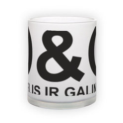 Frosted glass mug (300 ml)